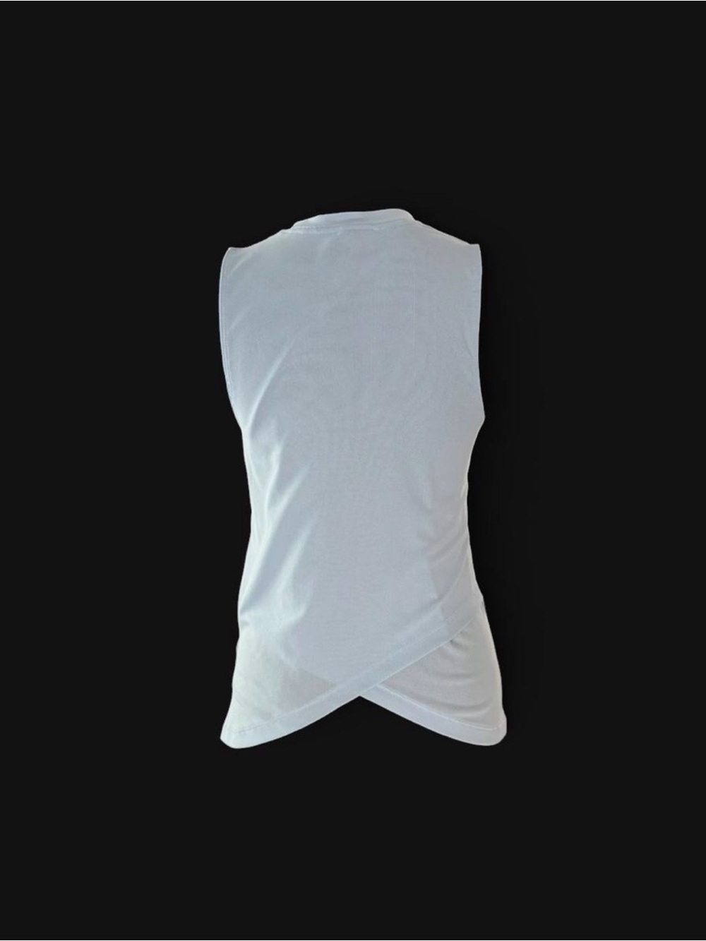 Nike Pro Dri-FIT White Sleeveless Training Tank Top Women’s XS Athletic Gym - Picture 4 of 5